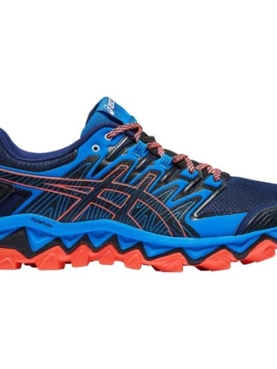 Fitness Mania - Asics Gel Fuji Trabuco 7 - Mens Trail Running Shoes - Blue Expanse/Electric Blue