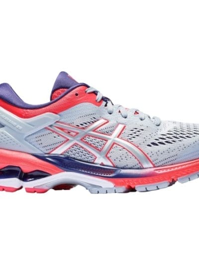 Fitness Mania - Asics Gel Kayano 26 GS - Kids Girls Running Shoes - Piedmont Grey/Silver
