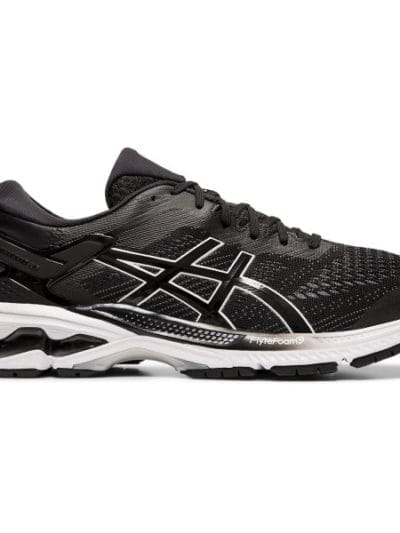 Fitness Mania - Asics Gel Kayano 26 - Mens Running Shoes - Black/White
