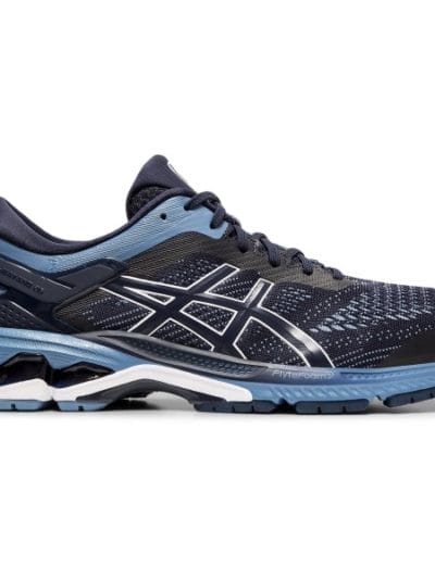 Fitness Mania - Asics Gel Kayano 26 - Mens Running Shoes - Midnight/Grey Floss