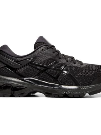 Fitness Mania - Asics Gel Kayano 26 - Womens Running Shoes + Free Lightfeet Socks - Triple Black