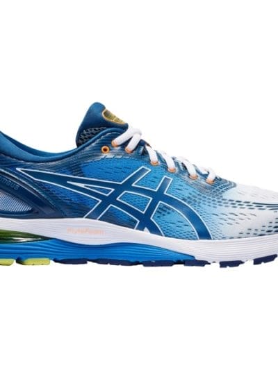 Fitness Mania - Asics Gel Nimbus 21 10P/10C - Mens Running Shoes - White/Lake Drive