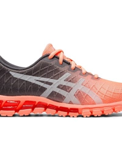 Fitness Mania - Asics Gel Quantum 180 4 - Womens Training Shoes - Sun Coral/Glacier Grey
