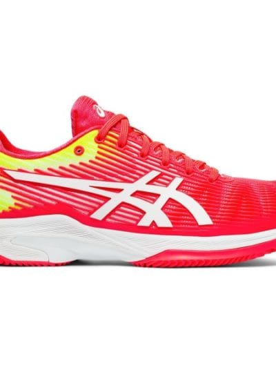 Fitness Mania - Asics Gel Solution Speed FF (Herringbone) - Womens Tennis Shoes - Laser Pink/White