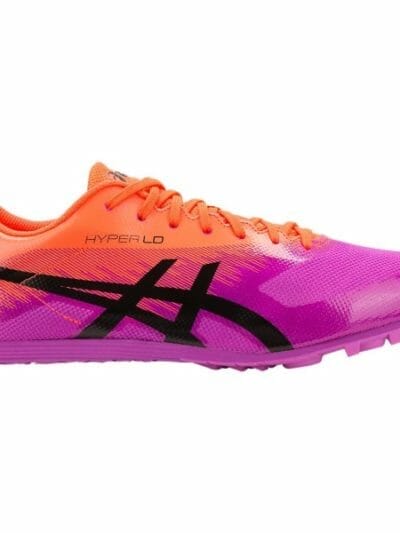 Fitness Mania - Asics Hyper LD 6 - Unisex Long Distance Track Spikes - Orchid/Black
