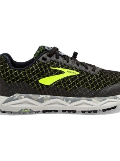 Fitness Mania - Brooks Caldera 3 - Mens Trail Running Shoes - Black/Grey/Nightlife