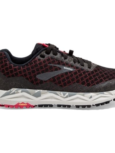 Fitness Mania - Brooks Caldera 3 - Womens Trail Running Shoes - Black/Grey/Teaberry