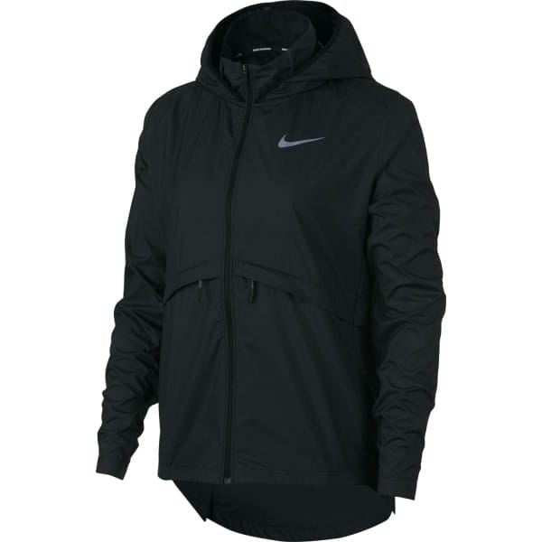 Fitness Mania - Nike Essential Packable Womens Running Rain Jacket - Black