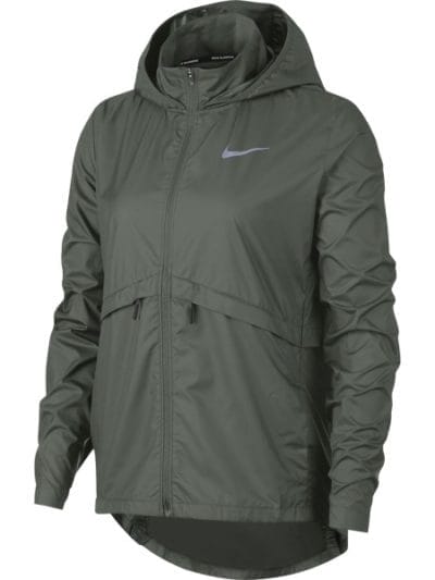 Fitness Mania - Nike Essential Womens Running Rain Jacket - Juniper Fog/Reflective Silver
