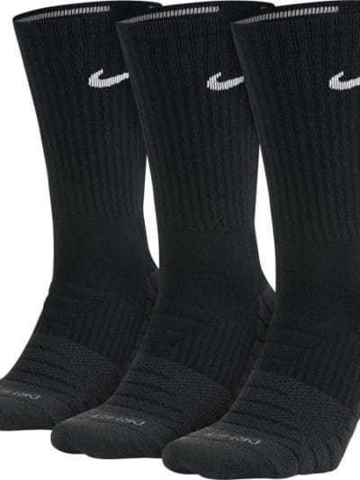 Fitness Mania - Nike Everyday Max Cushioned Unisex Training Crew Socks - 3 Pack - Black/Anthracite/White