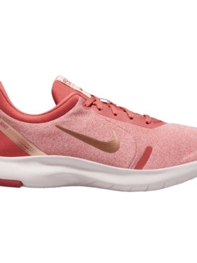 Fitness Mania - Nike Flex Experience RN 8 - Womens Running Shoes - Light Redwood/Metallic Red Bronze/Echo Pink