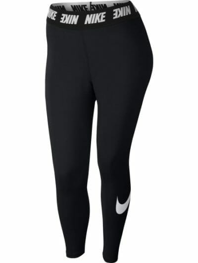 Fitness Mania - Nike Sportswear Club High Rise Womens Leggings - Black/White