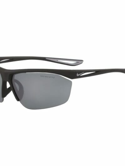 Fitness Mania - Nike Tailwind S Sports Sunglasses - Matte Black/Wolf Grey/Silver Mirror