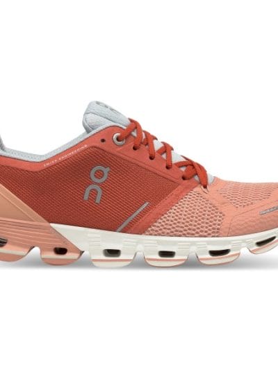 Fitness Mania - On Cloudflyer - Womens Running Shoes - Ginger/White