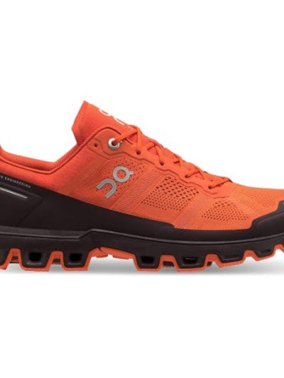 Fitness Mania - On Cloudventure - Mens Trail Running Shoes - Flare/Dawn