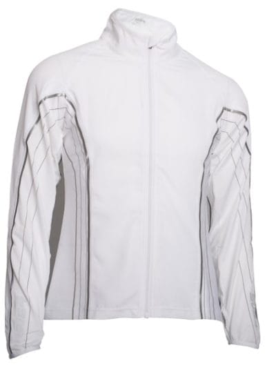 Fitness Mania - SUB4 Mens Running Shell Jacket - White