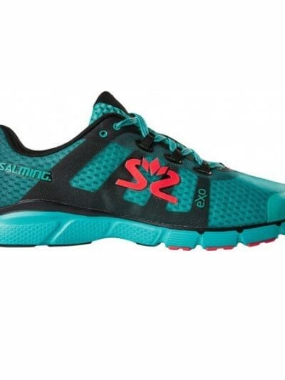 Fitness Mania - Salming Enroute 2 - Mens Running Shoes - Petrol Green/Black