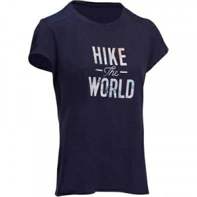 Fitness Mania - NH500 Women's Hiking T-Shirt - Navy