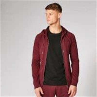 Fitness Mania - Form Zip Up Hoodie - Oxblood  - L