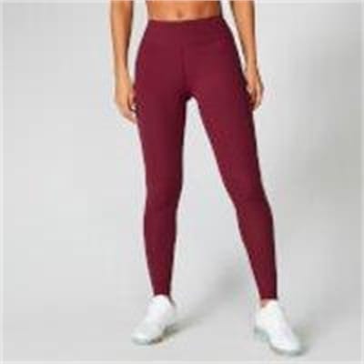 Fitness Mania - Power Leggings - Oxblood - M