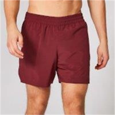 Fitness Mania - Sprint 5 Inch Shorts - Oxblood - L