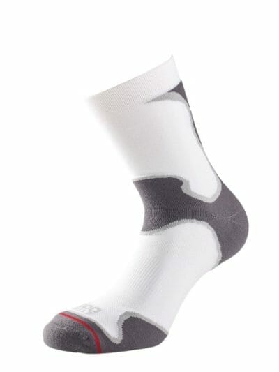 Fitness Mania - 1000 Mile Fusion Mens Sports Socks - White/Grey