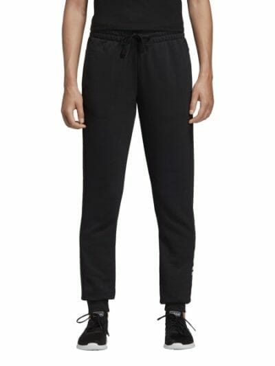 Fitness Mania - Adidas Essentials Linear Womens Sweatpants - Black/White