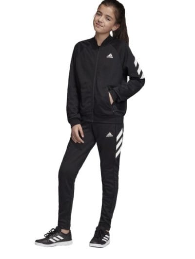 Fitness Mania - Adidas XFG Kids Girls Tracksuit - Black/White