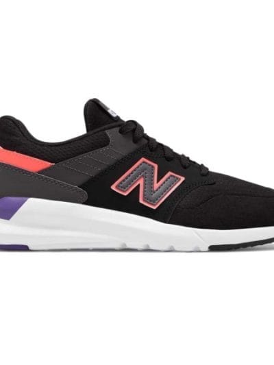 Fitness Mania - New Balance 009 - Womens Sneakers - Black/Guava/Prism Purple