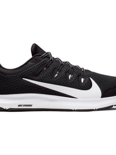 Fitness Mania - Nike Quest 2 - Mens Running Shoes - Black/White