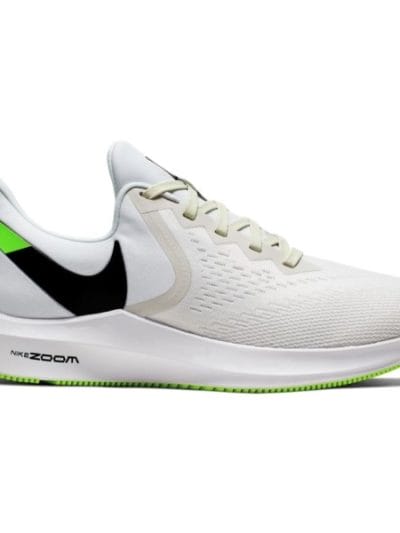 Fitness Mania - Nike Zoom Winflo 6 - Mens Running Shoes - Platinum Tint/Black/White