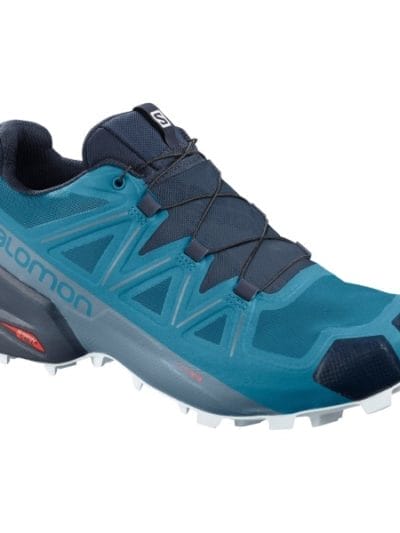 Fitness Mania - Salomon Speedcross 5 - Mens Trail Running Shoes - Fjord Blue/Navy Blazer/Illusion Blue