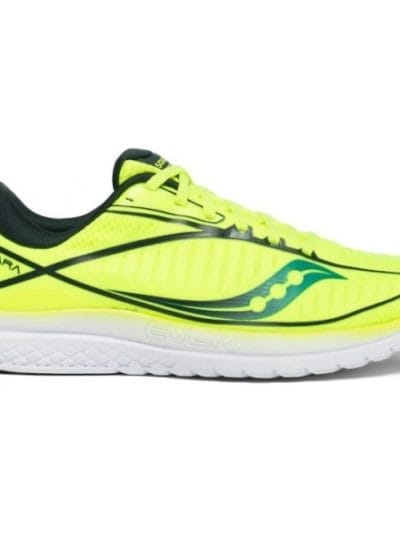 Fitness Mania - Saucony Kinvara 10 - Mens Running Shoes - Citron/Teal