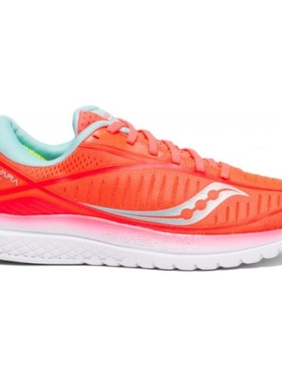 Fitness Mania - Saucony Kinvara 10 - Womens Running Shoes - Vizi Coral/Blue