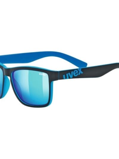 Fitness Mania - UVEX LGL 39 Sunglasses - Black/Blue