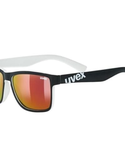 Fitness Mania - UVEX LGL 39 Sunglasses - Black/White
