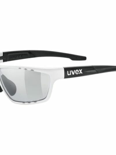 Fitness Mania - UVEX Sportstyle 706 Variomatic Light Reacting Mountain Biking Sunglasses - White