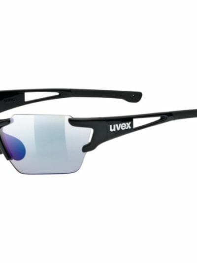 Fitness Mania - UVEX Sportstyle 803 Race Variomatic Light Reacting Multi Sport Sunglasses - Small - Black