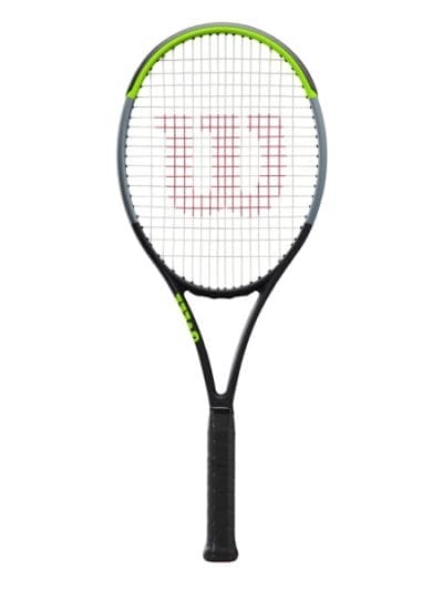 Fitness Mania - Wilson Blade 100UL V7.0 Tennis Racquet - Black/Green/Grey