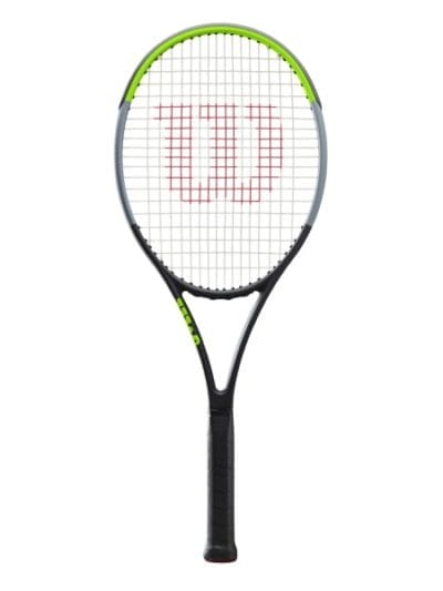 Fitness Mania - Wilson Blade 104 V7.0 Tennis Racquet - Black/Green/Grey