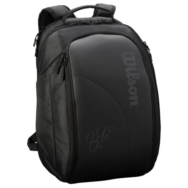 Fitness Mania - Wilson Federer DNA Tennis Backpack Bag - Black