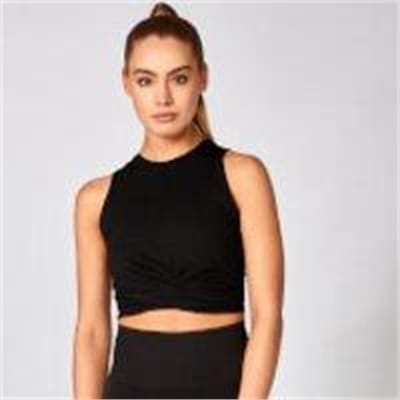 Fitness Mania - Energy Crop Top - Black  - L