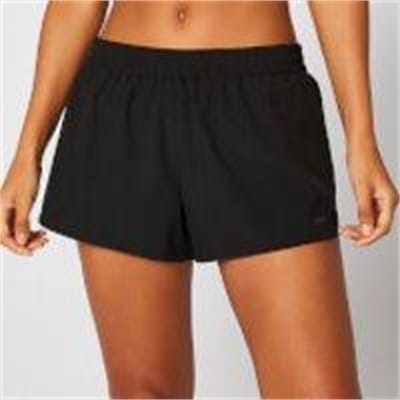 Fitness Mania - Energy Dual Shorts - Black  - L