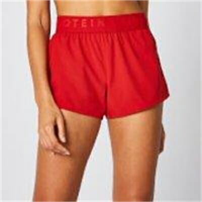 Fitness Mania - Energy Shorts - Crimson  - L