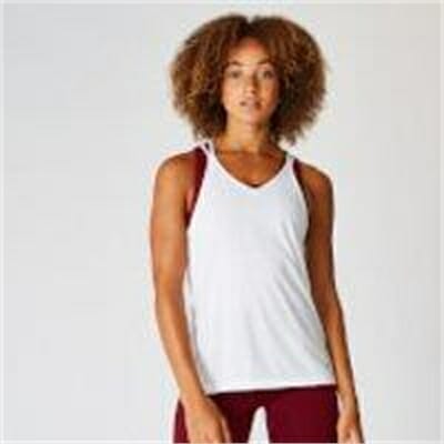 Fitness Mania - Flow Vest - White  - XS