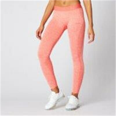 Fitness Mania - Inspire Seamless Leggings - Hot Coral  - L