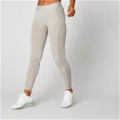 Fitness Mania - Inspire Seamless Leggings - Sulphur Grey  - L