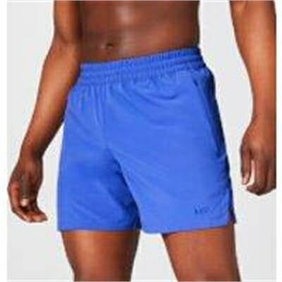 Fitness Mania - Rise 5 Inch Shorts - Ultra Blue  - L