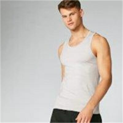 Fitness Mania - Sculpt Seamless Tank - Silver  - L