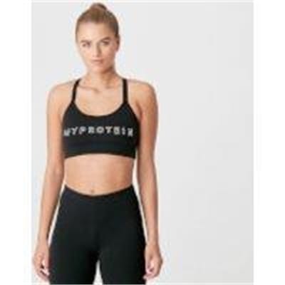 Fitness Mania - The Original Sports Bra - Black  - L - Black